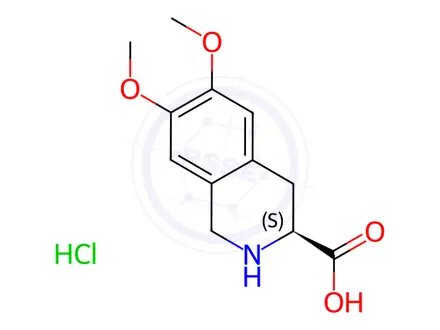 Chemical structure of Moexipril Hydrochloride Impurity 5 Hydrochloride (Moexipril Hydrochloride USP Related Compound E Hydrochloride)