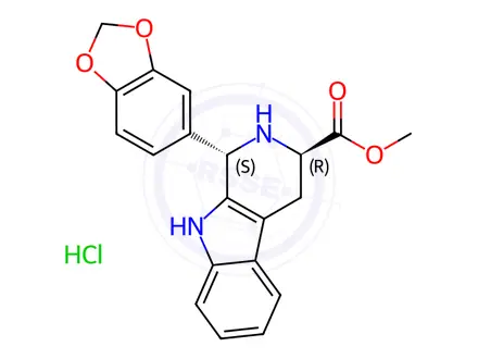 Chemical structure of Tadalafil Impurity 30 (hydrochloride)