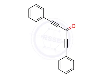 Chemical structure of 1,5-diphenyl-penta-1,4-diyn-3-one