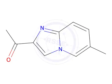 Chemical structure of 1-{6-methylimidazo[1,2-a]pyridin-2-yl}ethan-1-one