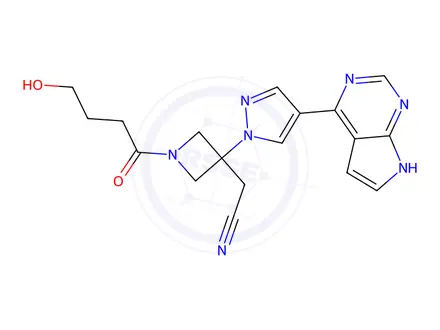 Chemical structure of Ruxolitinib Impurity 96