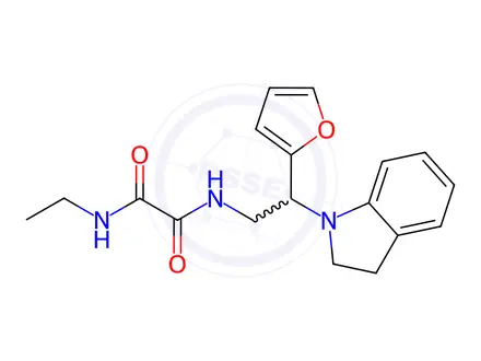 Chemical structure of N1-Ethyl-N2-(2-(furan-2-yl)-2-(indolin-1-yl)ethyl)oxalamide