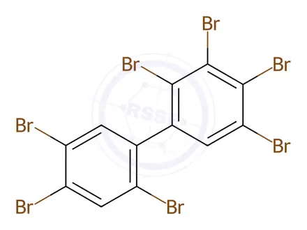 Chemical structure of 2,2',3,4,4',5,5'-Heptabromobiphenyl