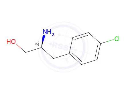 Chemical structure of (S)-2-AMINO-3-(4-CHLOROPHENYL)PROPAN-1-OL HYDROCHLORIDE