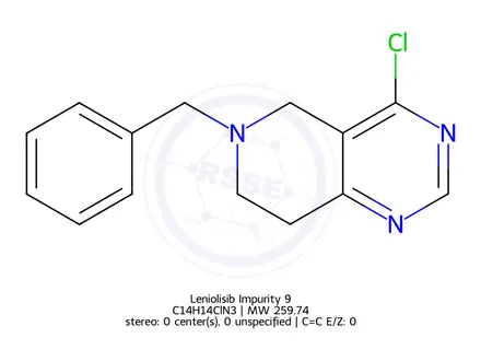 Chemical structure of Leniolisib Impurity 22