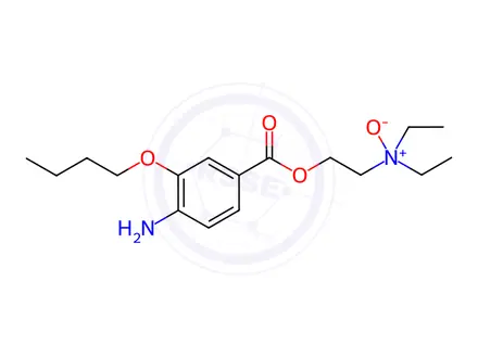 Chemical structure of Oxybuprocaine N-Oxide Dihydrochloride