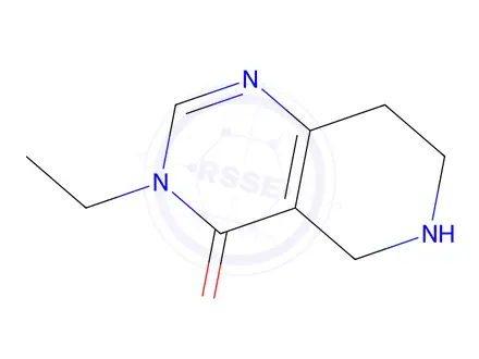 Chemical structure of 3-Ethyl-5,6,7,8-tetrahydropyrido[4,3-d]pyrimidin-4(3H)-one