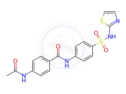 Chemical structure of Phthalylsulfathiazole Impurity 176