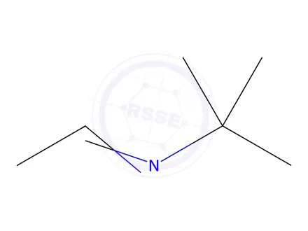 Chemical structure of N-Ethylidene tert-butylamine