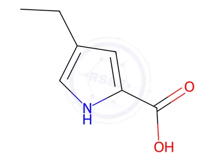 Chemical structure of 4-ETHYL-1H-PYRROLE-2-CARBOXYLIC ACID