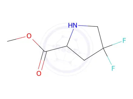 Chemical structure of Methyl 4,4-Difluoropyrrolidine-2-carboxylate