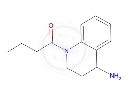Chemical structure of 1-(4-Amino-3,4-dihydroquinolin-1(2h)-yl)butan-1-one