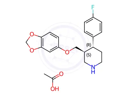 Chemical structure of Paroxetine Impurity 207