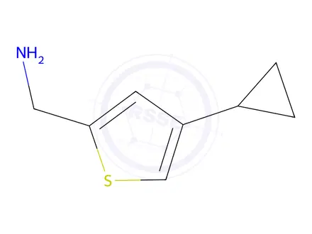 Chemical structure of (4-Cyclopropylthiophen-2-yl)methanamine