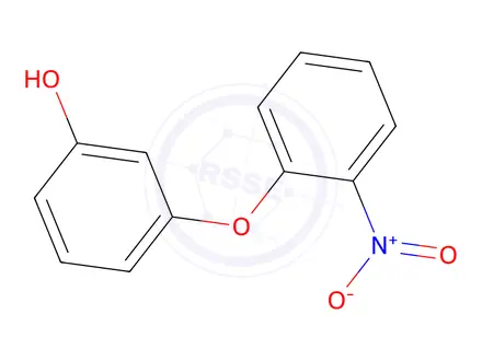 Chemical structure of 3-(2-NItrophenoxy)phenol
