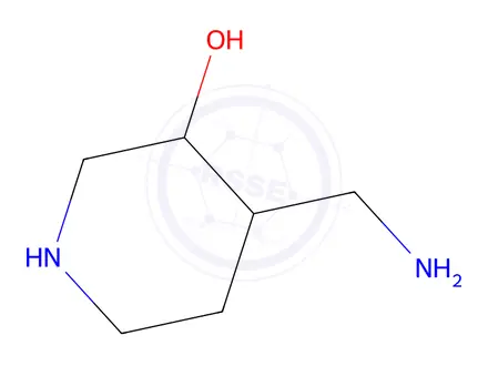 Chemical structure of cis-4-Aminomethyl-3-hydroxypiperidine