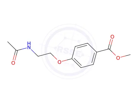 Chemical structure of Methyl 4-[2-(acetylamino)ethoxy]benzoate