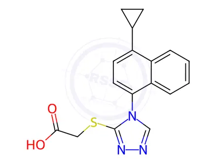 Chemical structure of Lesinurad Impurity 62
