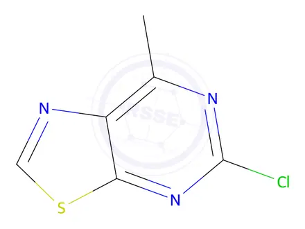Chemical structure of 5-Chloro-7-methylthiazolo[5,4-d]pyrimidine