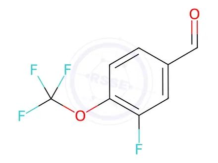 Chemical structure of 3-FLUORO-4-(TRIFLUOROMETHOXY)BENZALDEHYDE