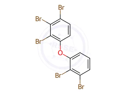 Chemical structure of PBDE 82