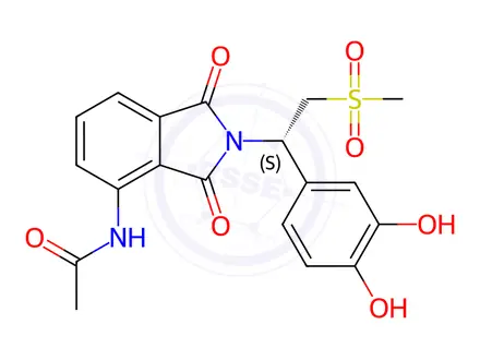 Chemical structure of Apremilast Impurity M
