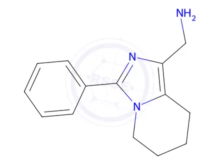 Chemical structure of (3-Phenyl-5,6,7,8-tetrahydroimidazo[1,5-a]pyridin-1-yl)methanamine