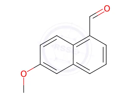 Chemical structure of 6-Methoxy-1-naphthaldehyde