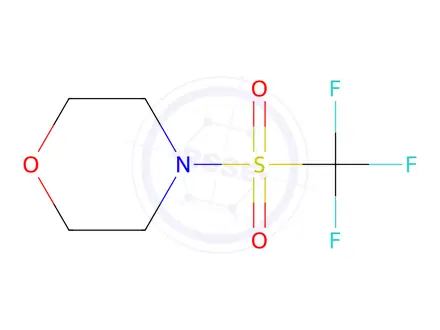 Chemical structure of 4-((Trifluoromethyl)sulfonyl)morpholine