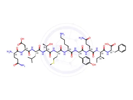 Chemical structure of PEPTIDE 810