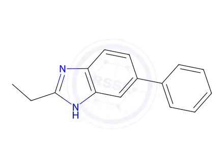 Chemical structure of 2-Ethyl-5-phenyl-1H-benzo[d]imidazole