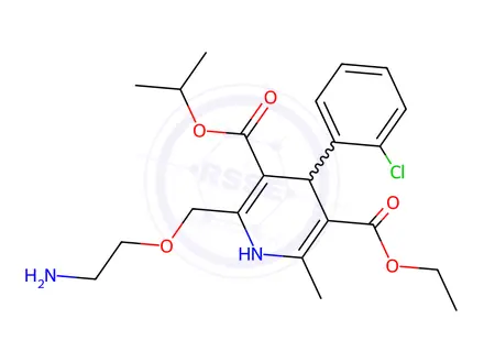 Chemical structure of Amlodipine EP Impurity K