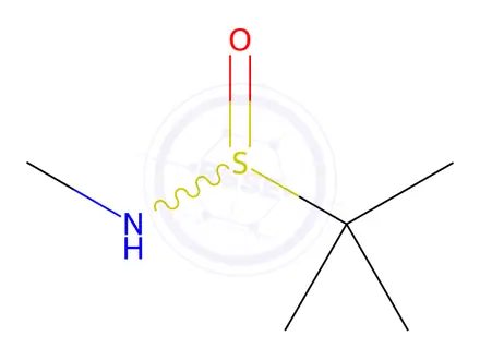 Chemical structure of N,2-Dimethylpropane-2-sulfinamide
