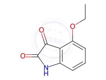 Chemical structure of 4-Ethoxyindoline-2,3-dione