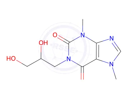 Chemical structure of Theocardin