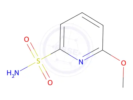 Chemical structure of 6-Methoxypyridine-2-sulfonamide