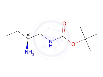 Chemical structure of (S)-N-Boc-2-aMinobutylaMine