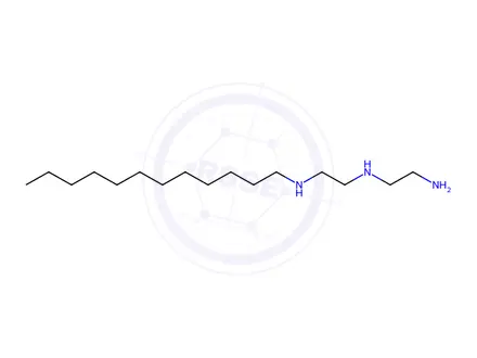 Chemical structure of N-(2-aminoethyl)-N'-dodecylethylenediamine