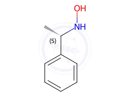 Chemical structure of (S)-1-Phenylethylhydroxylamine