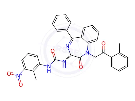 Chemical structure of YM 022 Impurity 65