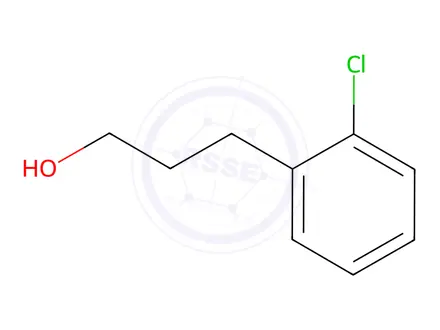Chemical structure of 3-(2-Chlorophenyl)propan-1-ol