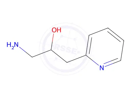Chemical structure of 1-Amino-3-(pyridin-2-yl)propan-2-ol