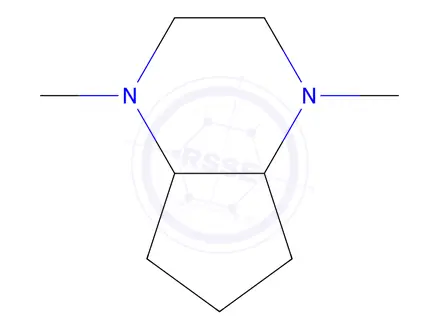 Chemical structure of 1H-Cyclopentapyrazine,octahydro-1,4-dimethyl-(9CI)