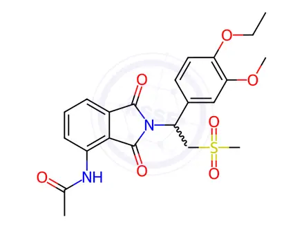 Chemical structure of Apremilast EP Impurity E