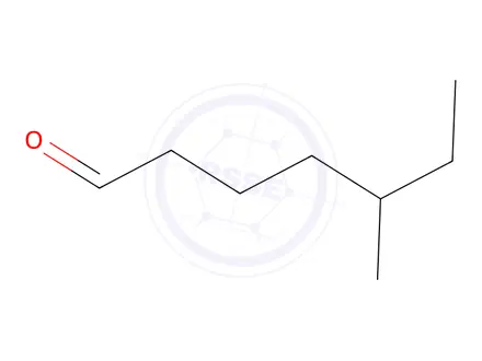 Chemical structure of 5-Methylheptanal