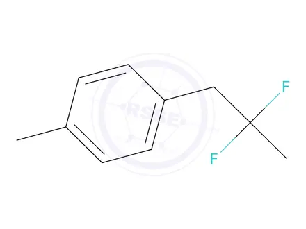 Chemical structure of 1-(2,2-Difluoropropyl)-4-methylbenzene