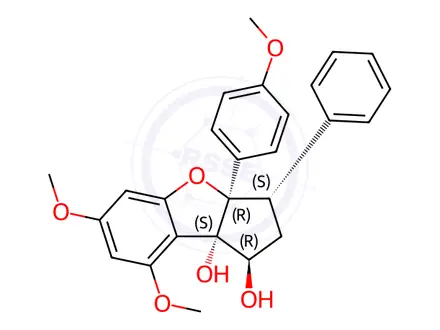 Chemical structure of Rocaglaol