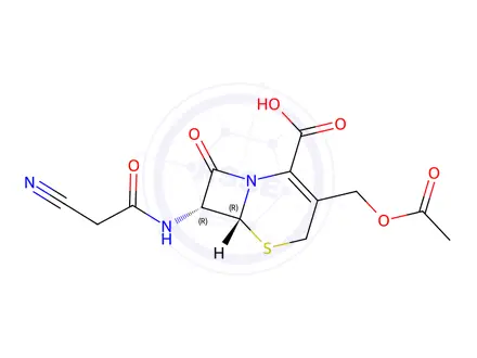 Chemical structure of Cephacetrile