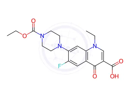 Chemical structure of Norfloxacin EP Impurity H (Norfloxacin USP Related Compound H)