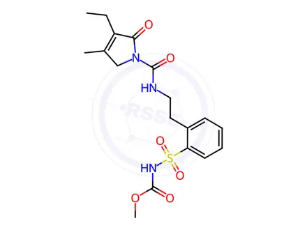 Chemical structure of Glimepiride Impurity 6 (Glimepiride EP Impurity F)